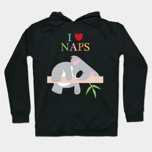 I heart naps koala Hoodie